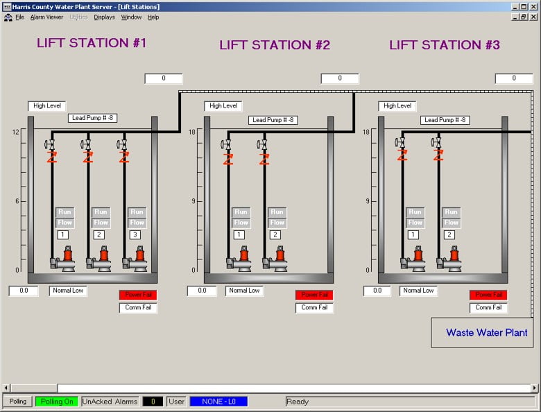 Lift Station Plan & Water Plants